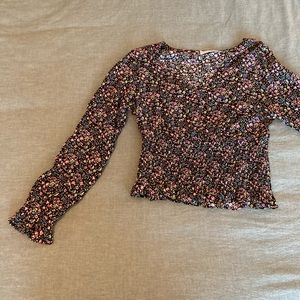 Summer cross front blouse